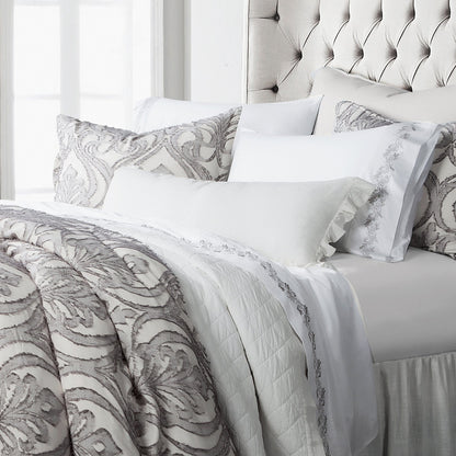 Nicole Damask Comforter Set, 3 Pc