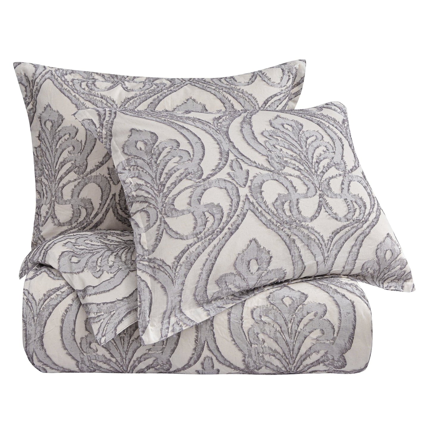 Nicole Damask Comforter Set, 3 Pc
