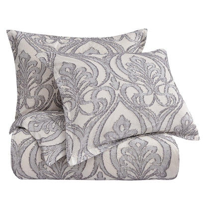 Nicole Damask Comforter Set, 3 Pc