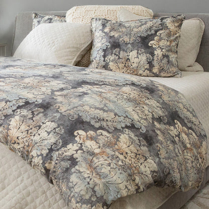 Victoria Washed Linen Comforter Set, 3 Pc