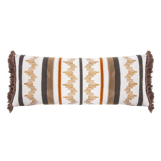 Aria Embroidery Lumbar Pillow