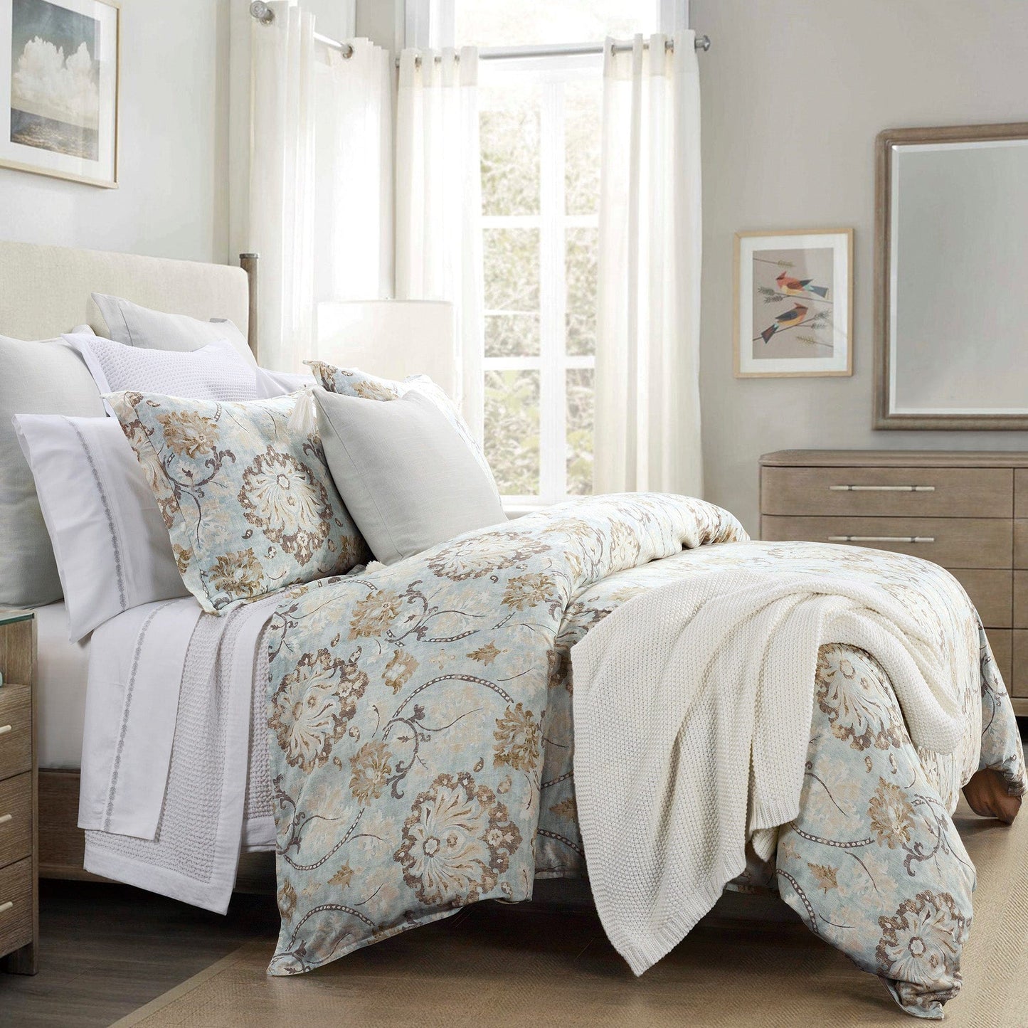 Dalia Duvet Cover Set, 3 Pc