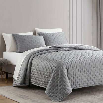 Eucalyptus Pintuck Quilt