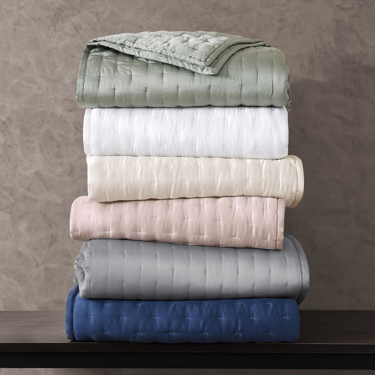 Eucalyptus Pintuck Quilt