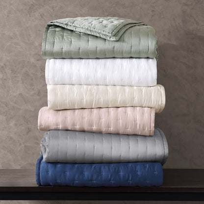 Eucalyptus Pintuck Quilt