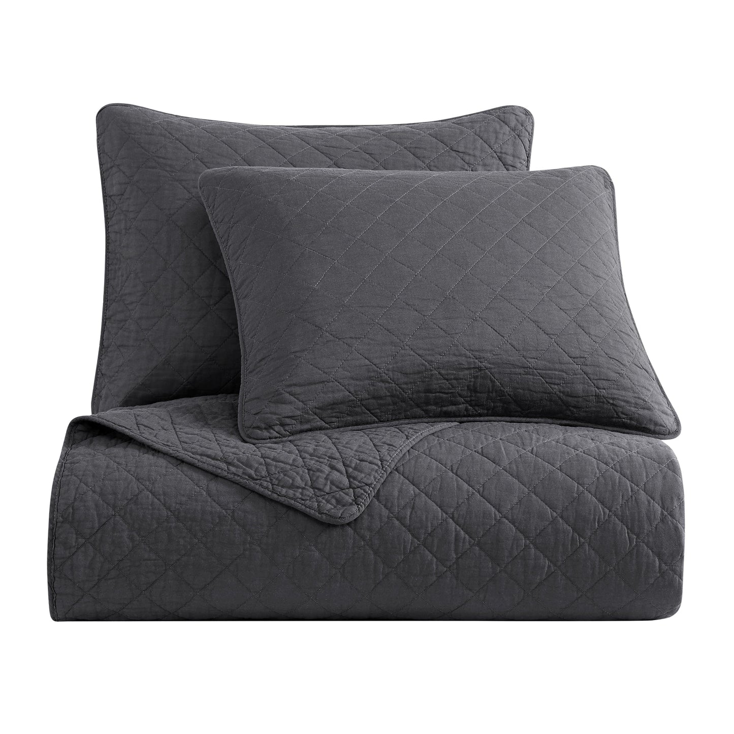 Cotton Comfort Quilt Set, 3 Pc
