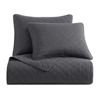 Cotton Comfort Quilt Set, 3 Pc