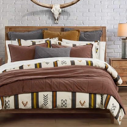 Toluca Canvas Comforter Set, 2 Pc