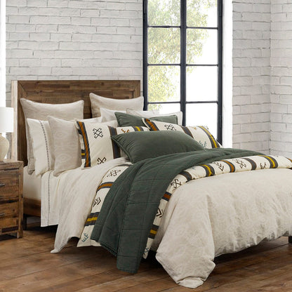 Toluca Canvas Duvet Cover Set, 3 Pc