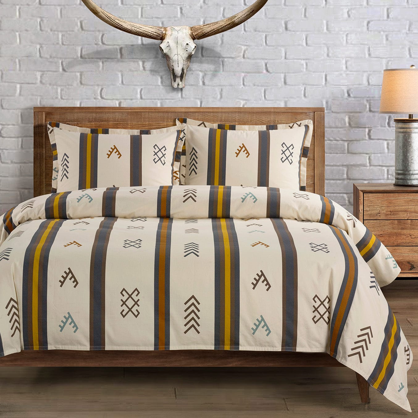 Toluca Canvas Comforter Set, 2 Pc