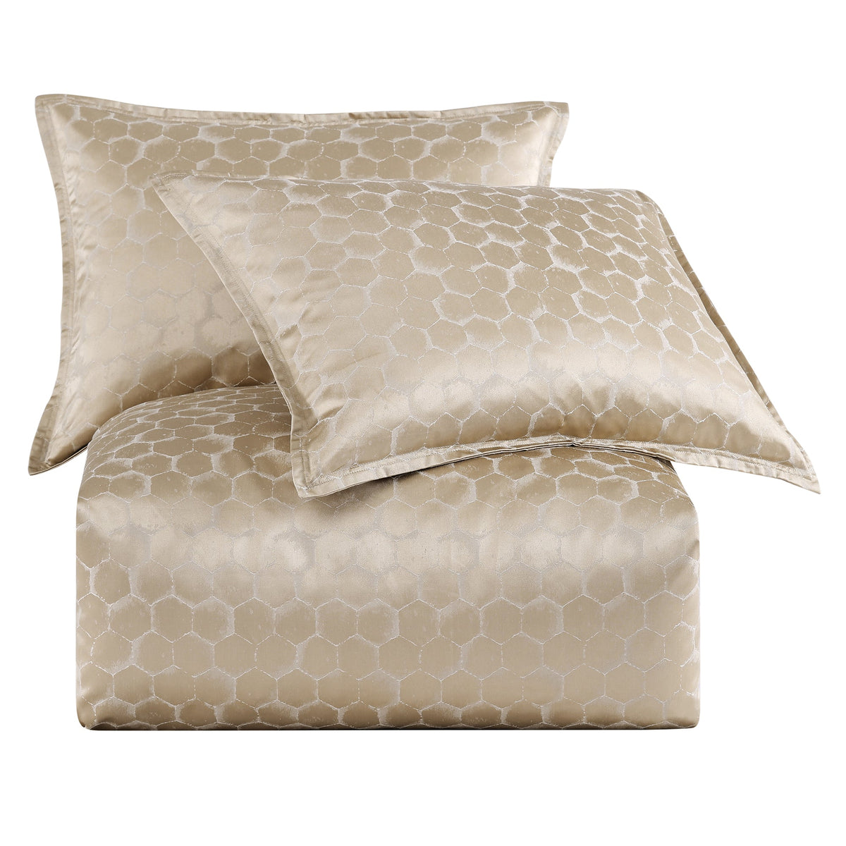 Honeycomb Jacquard Comforter Set, 3 Pc