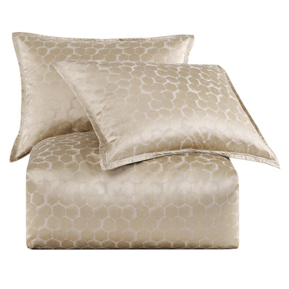 Honeycomb Jacquard Comforter Set, 3 Pc