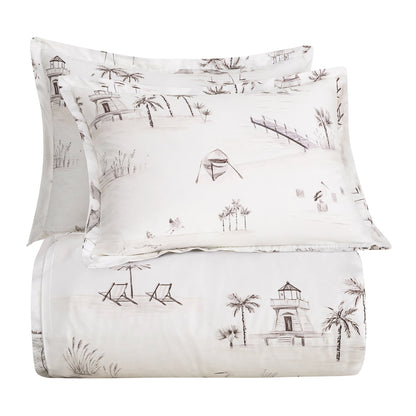 Seaside Eucalyptus Comforter Set, 3 Pc