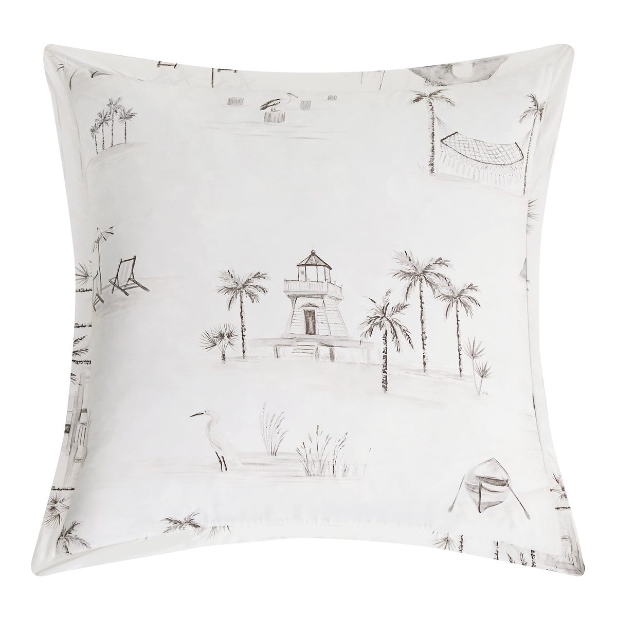 Seaside Eucalyptus Euro Sham