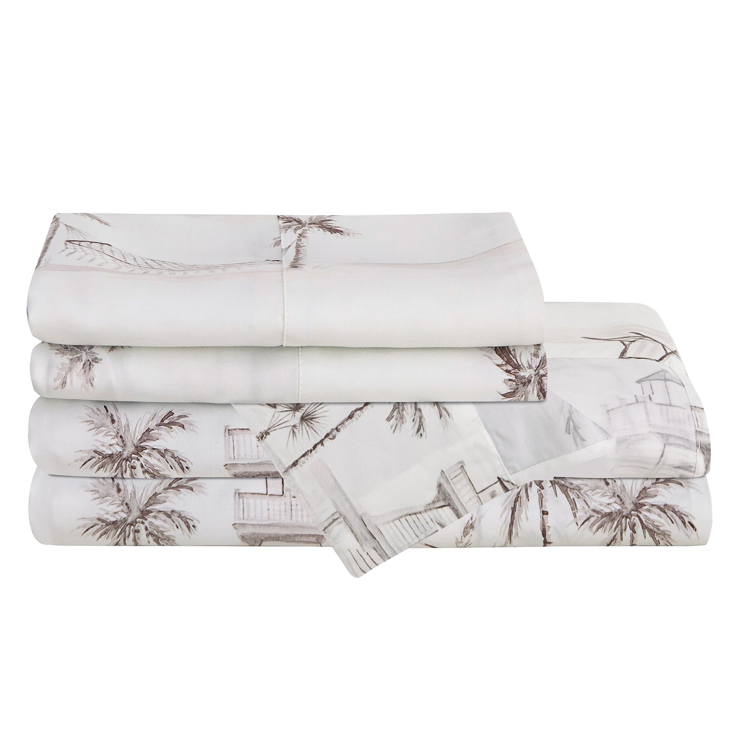 Seaside Eucalyptus Sheet Set, 4 Pc