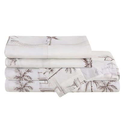 Seaside Eucalyptus Sheet Set, 4 Pc