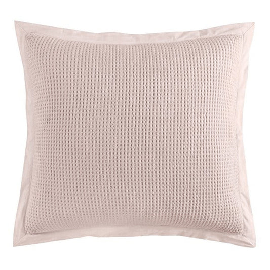 Stonewashed Cotton Waffle Weave Euro Sham