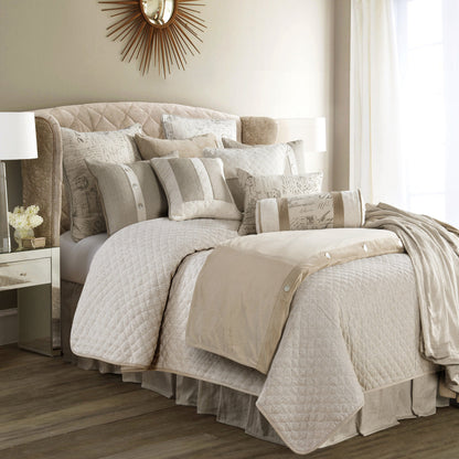 Fairfield Linen Coverlet Set, 3 Pc