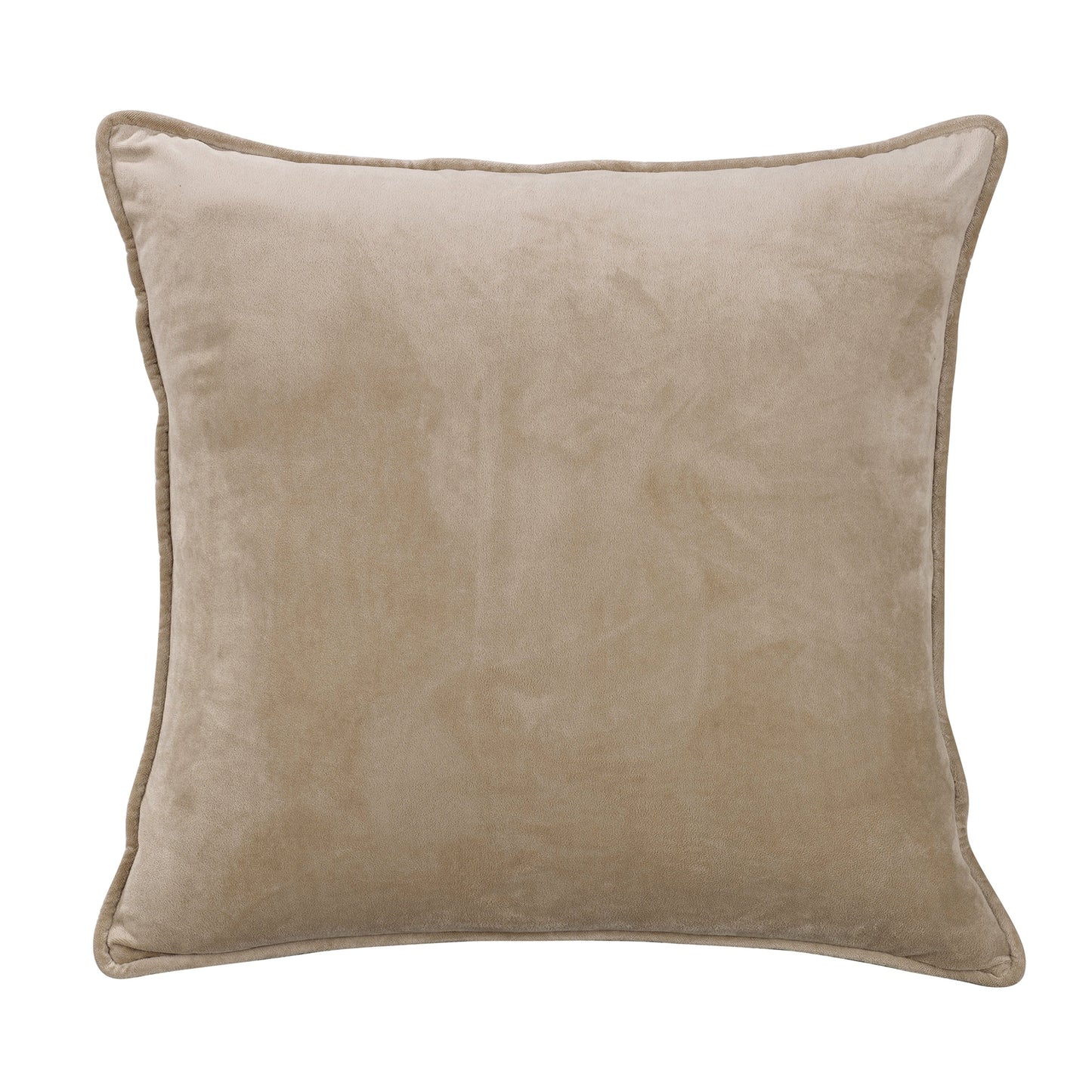 Fairfield Taupe Velvet Euro Sham