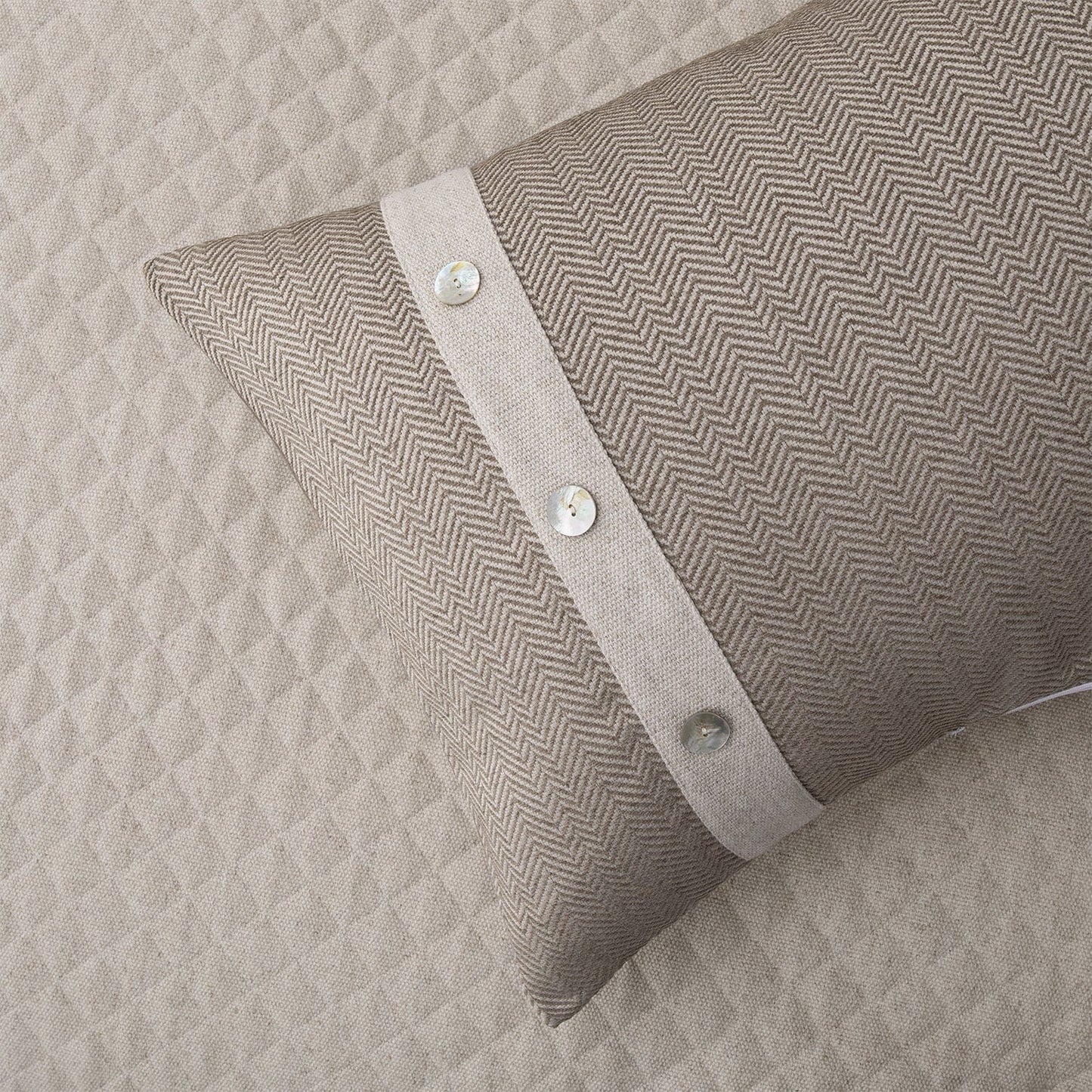 Fairfield Linen Coverlet Set, 3 Pc