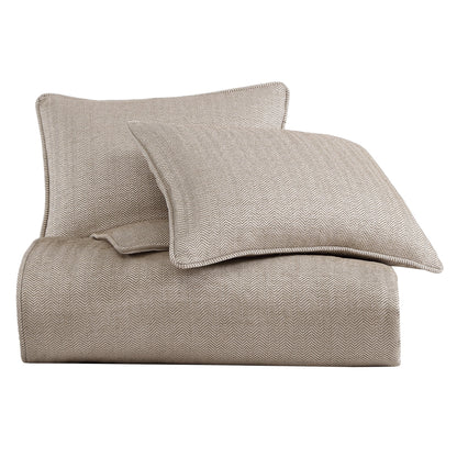 Chenille Herringbone Duvet Cover Set, 3 Pc