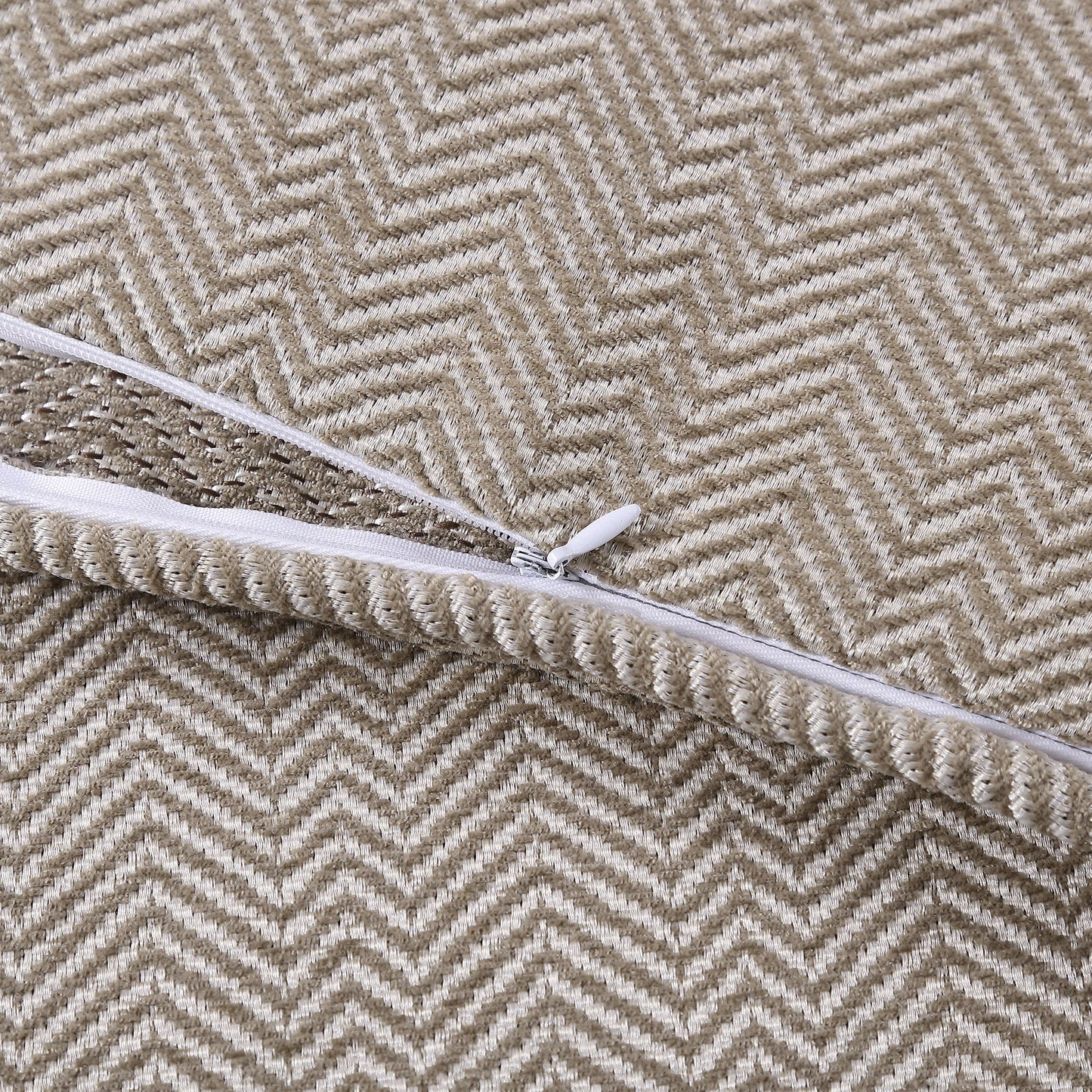 Chenille Herringbone Duvet Cover Set, 3 Pc
