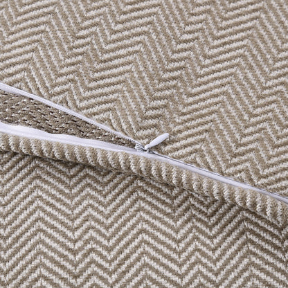Chenille Herringbone Duvet Cover Set, 3 Pc
