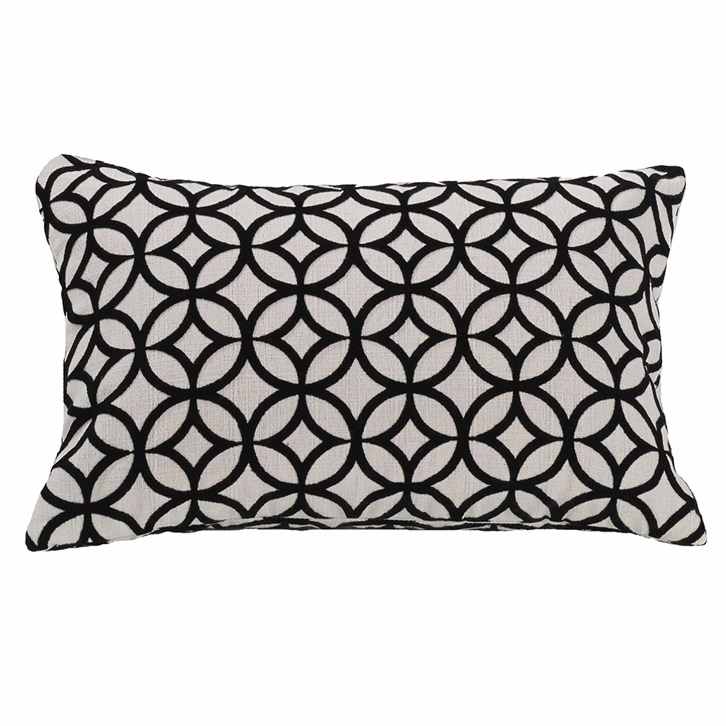 Augusta Cut Velvet Lumbar Pillow