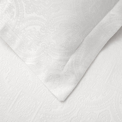 Liza White Matelassé Coverlet Set, 4 Pc