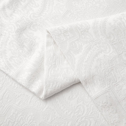 Liza White Matelassé Coverlet Set, 4 Pc