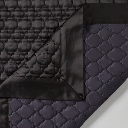High Shine Satin Quatrefoil Quilt