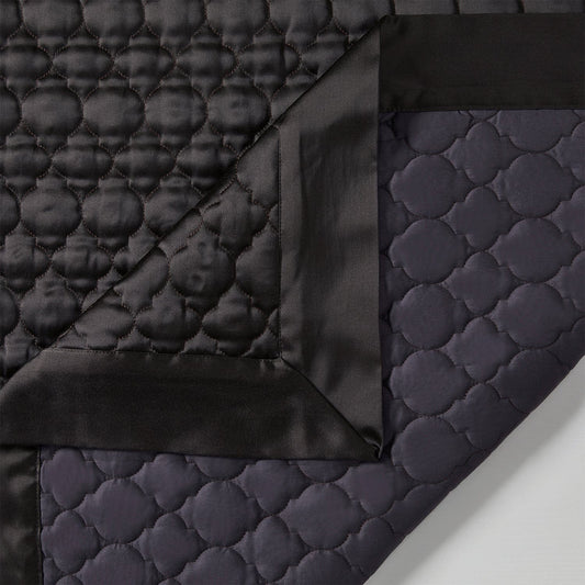 High Shine Satin Quatrefoil Quilt