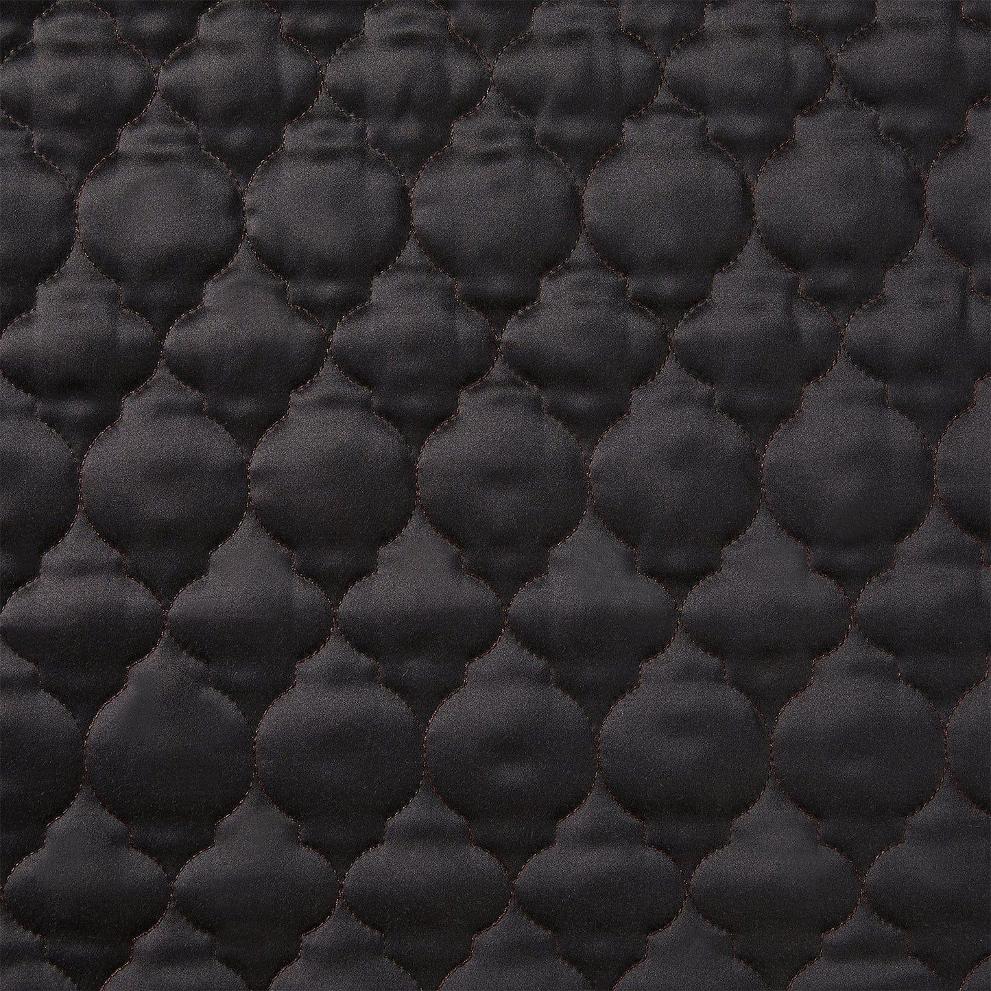 High Shine Satin Quatrefoil Quilt