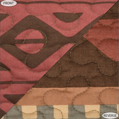 Broken Arrow Reversible Quilt Swatch