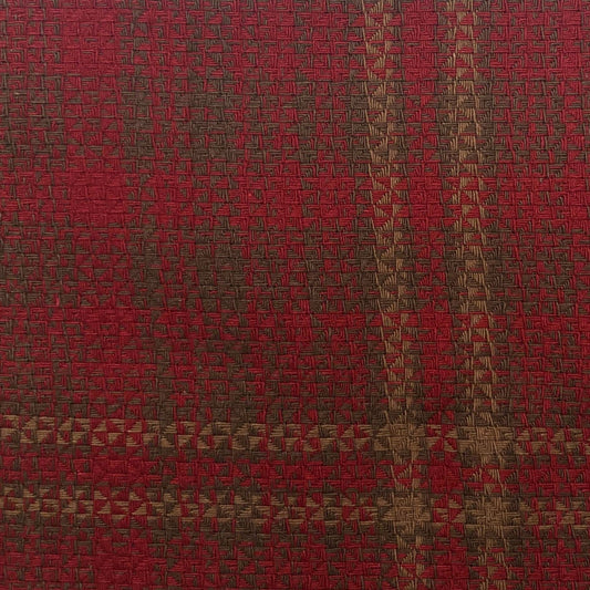 Cascade Lodge Red/Brown Plaid Swatch