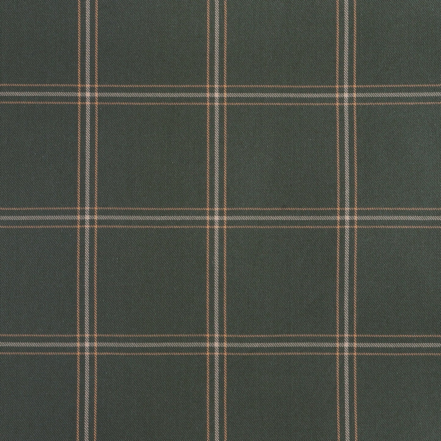 Windowpane Plaid Hunter Green Swatch