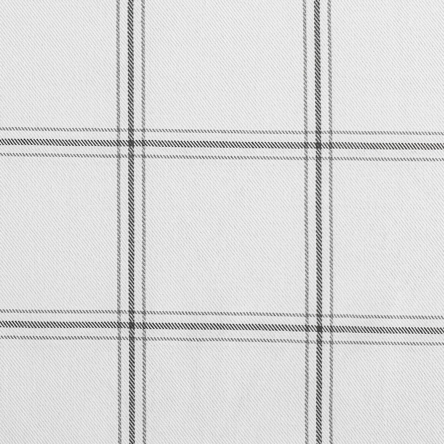 Windowpane Plaid White Swatch