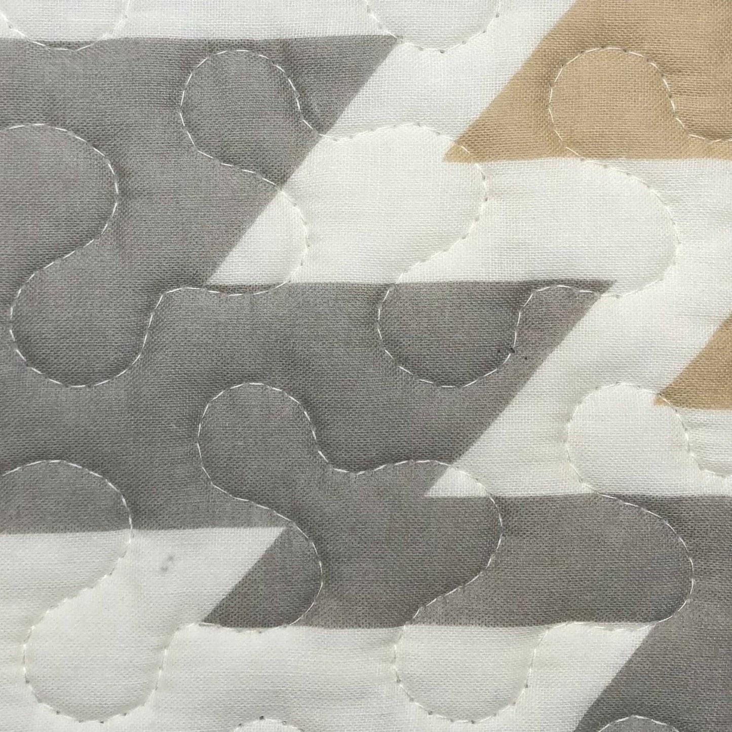 Desert Sage Southwestern Gray Quilted Swatch