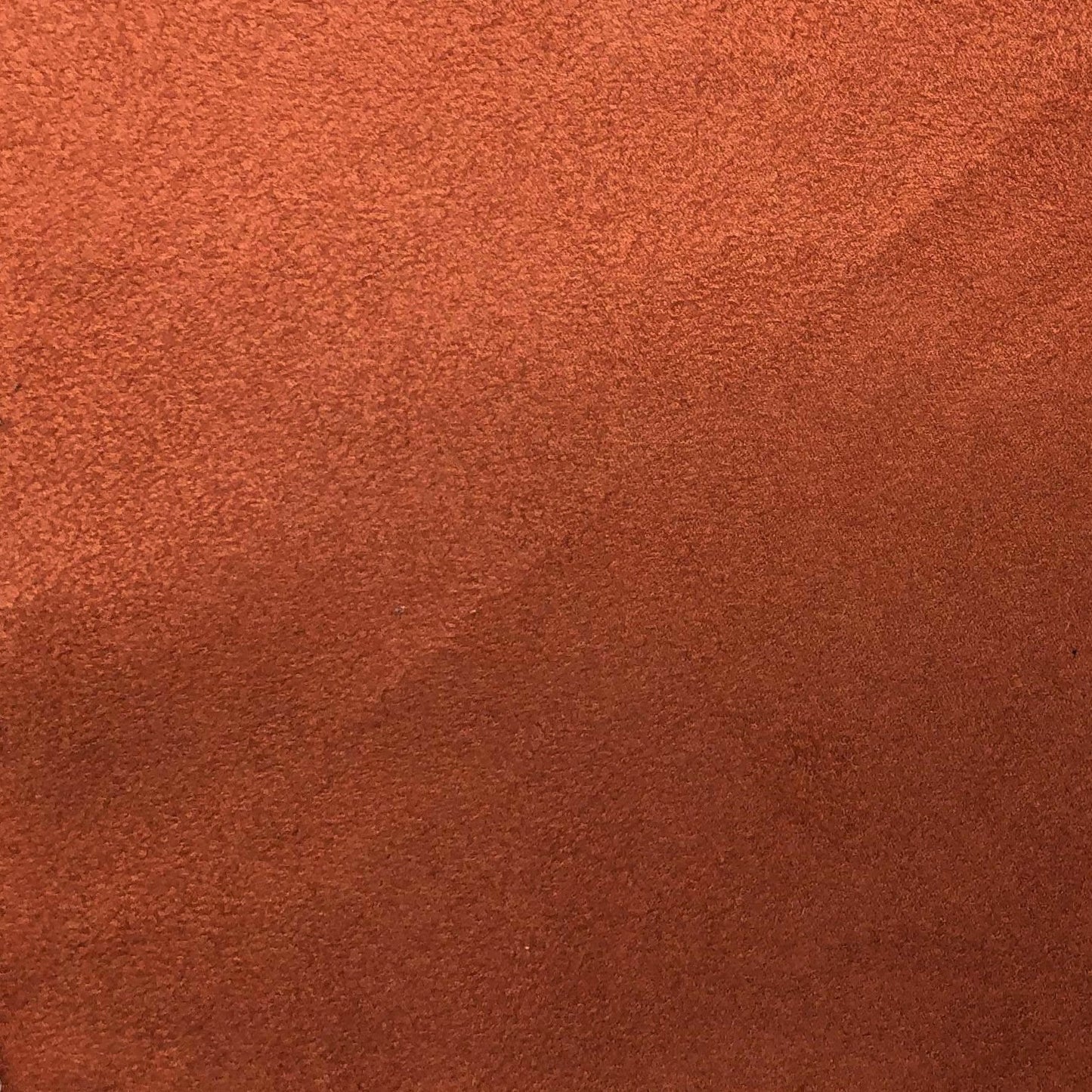 Aria Orange Suede Fabric Swatch