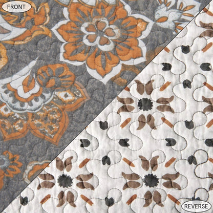Abbie Quilt Gray Swatch