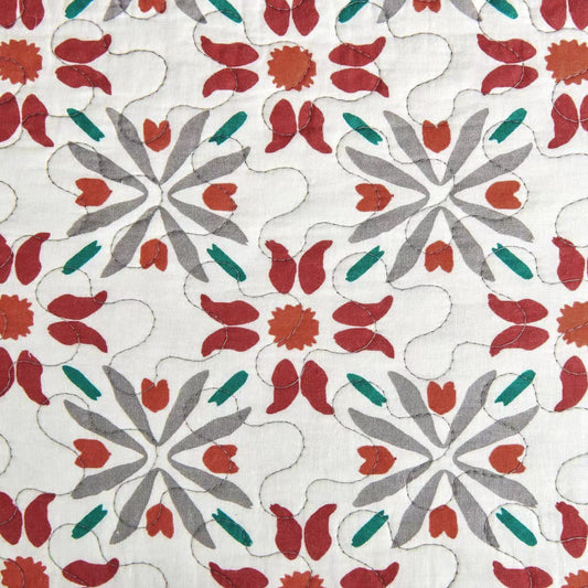 Abbie Quilt Teal Swatch