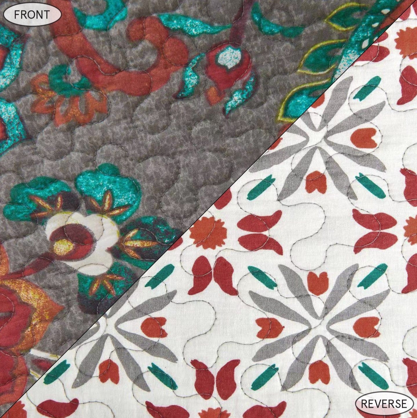 Abbie Quilt Teal Swatch