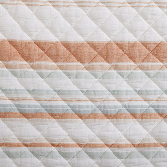 Mystic Stripe Cotton Gauze Swatch