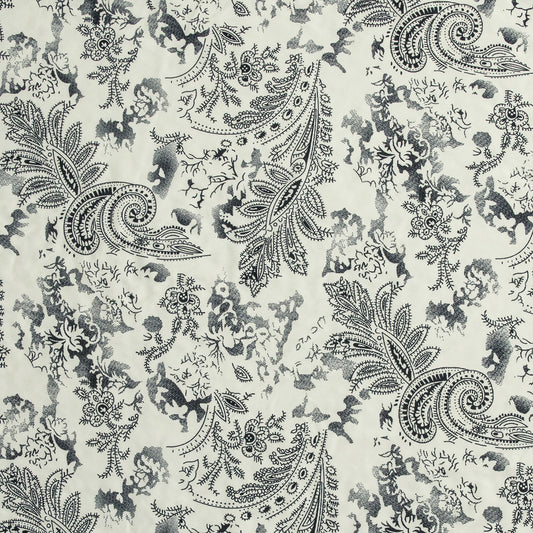 Clara Cowhide Reversible Quilt Black Swatch