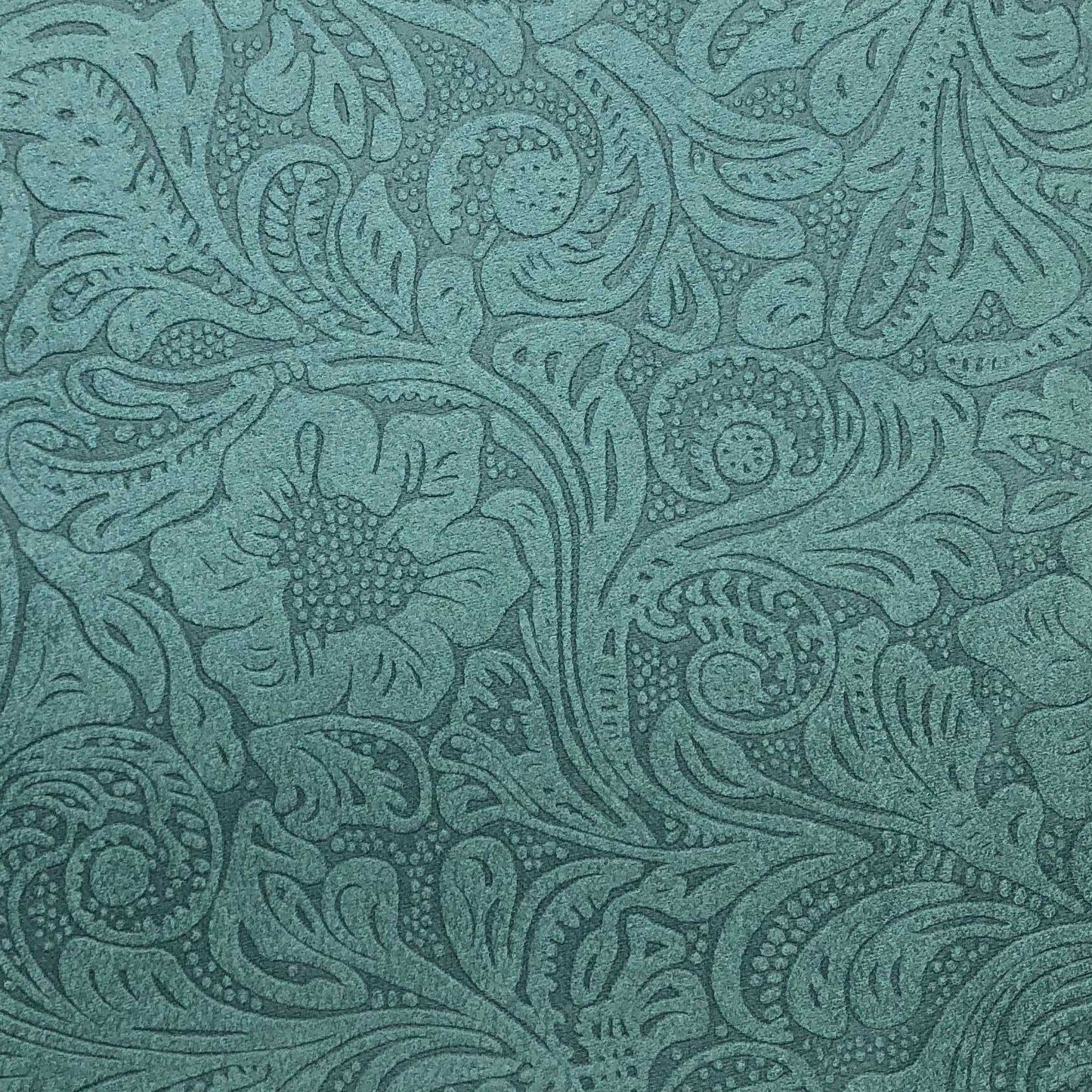 Cheyenne Turquoise Faux Leather Swatch