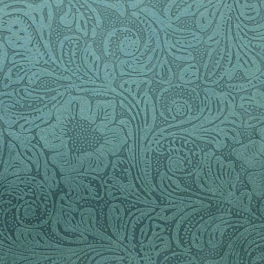 Cheyenne Turquoise Faux Leather Swatch