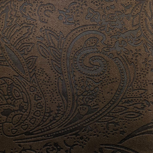 Rio Grande Chocolate Faux Leather Swatch