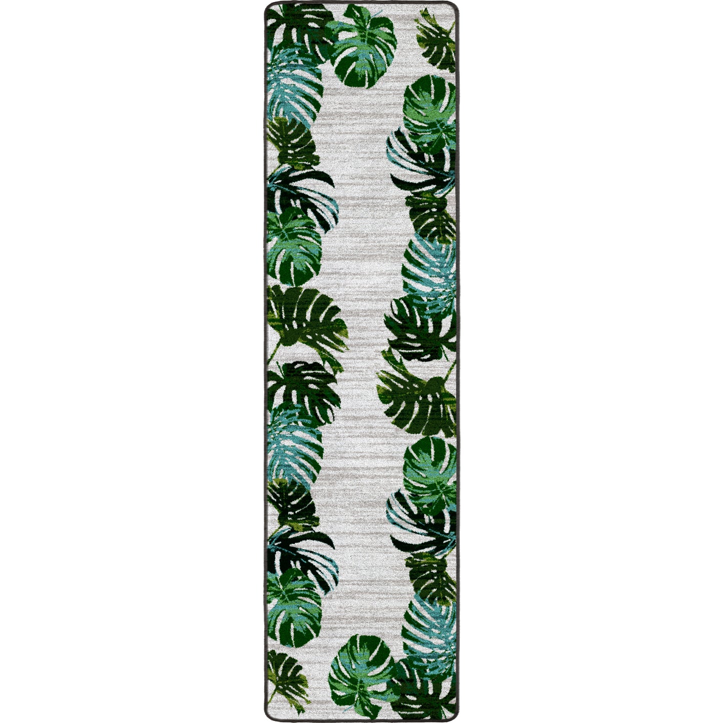 Falling Leaves Rug – Sage – room setting