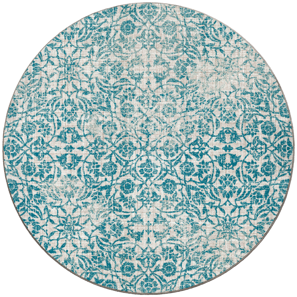 Fine Linen Rug – Natural – close up