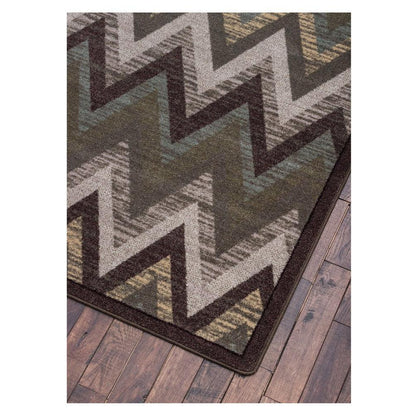 Flames From Above Rug – Cool Earth – detail view